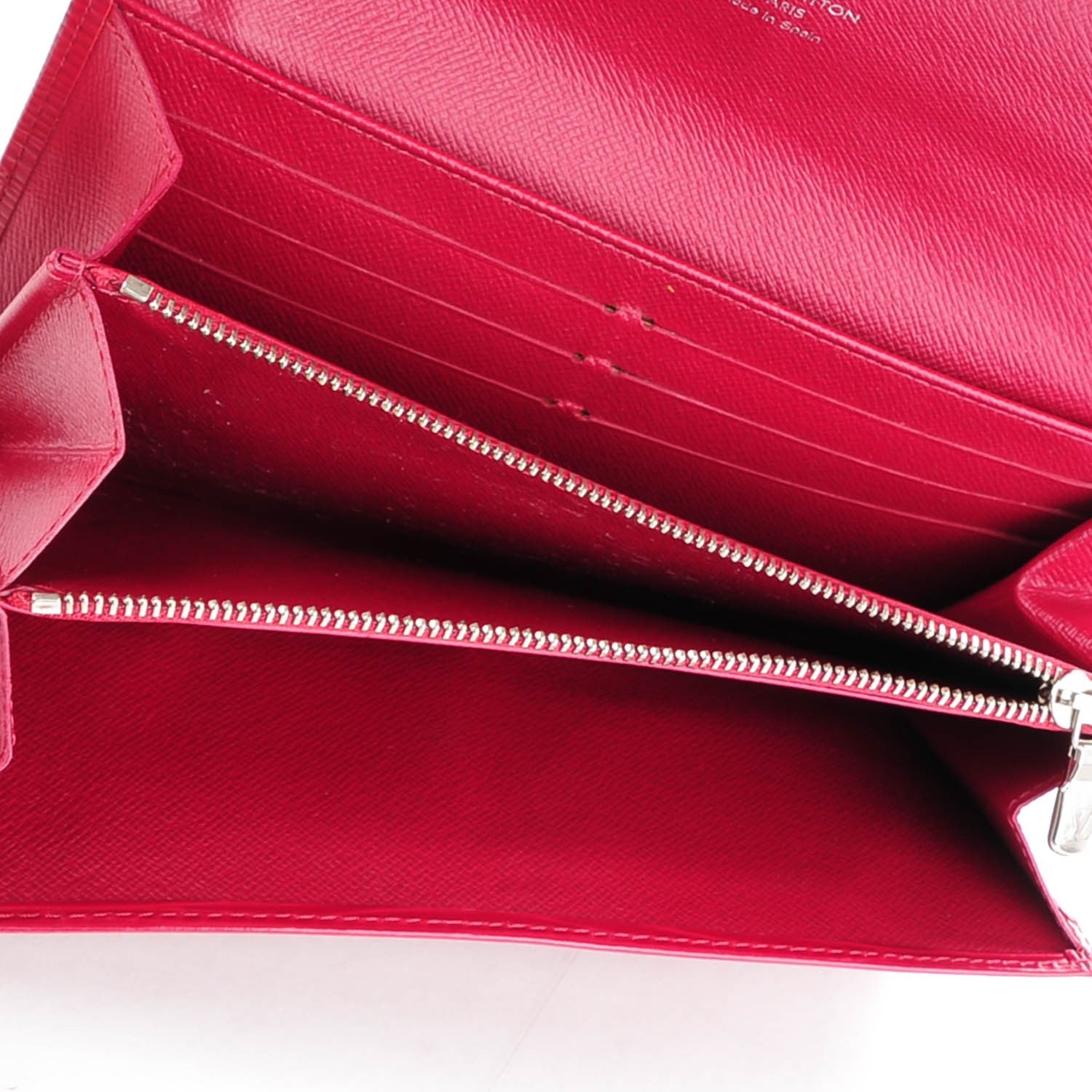 Louis Vuitton Epi Sarah Wallet Fuchsia 6 of 7
