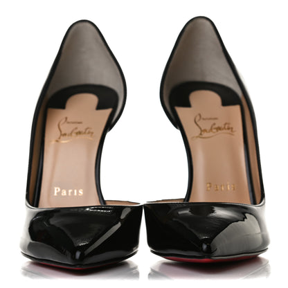 Christian Louboutin Patent Iriza 100 Pumps 38 Black 2 of 10