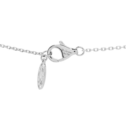 Cartier 18K White Gold Diamond XS D'Amour Pendant Necklace 3 of 4