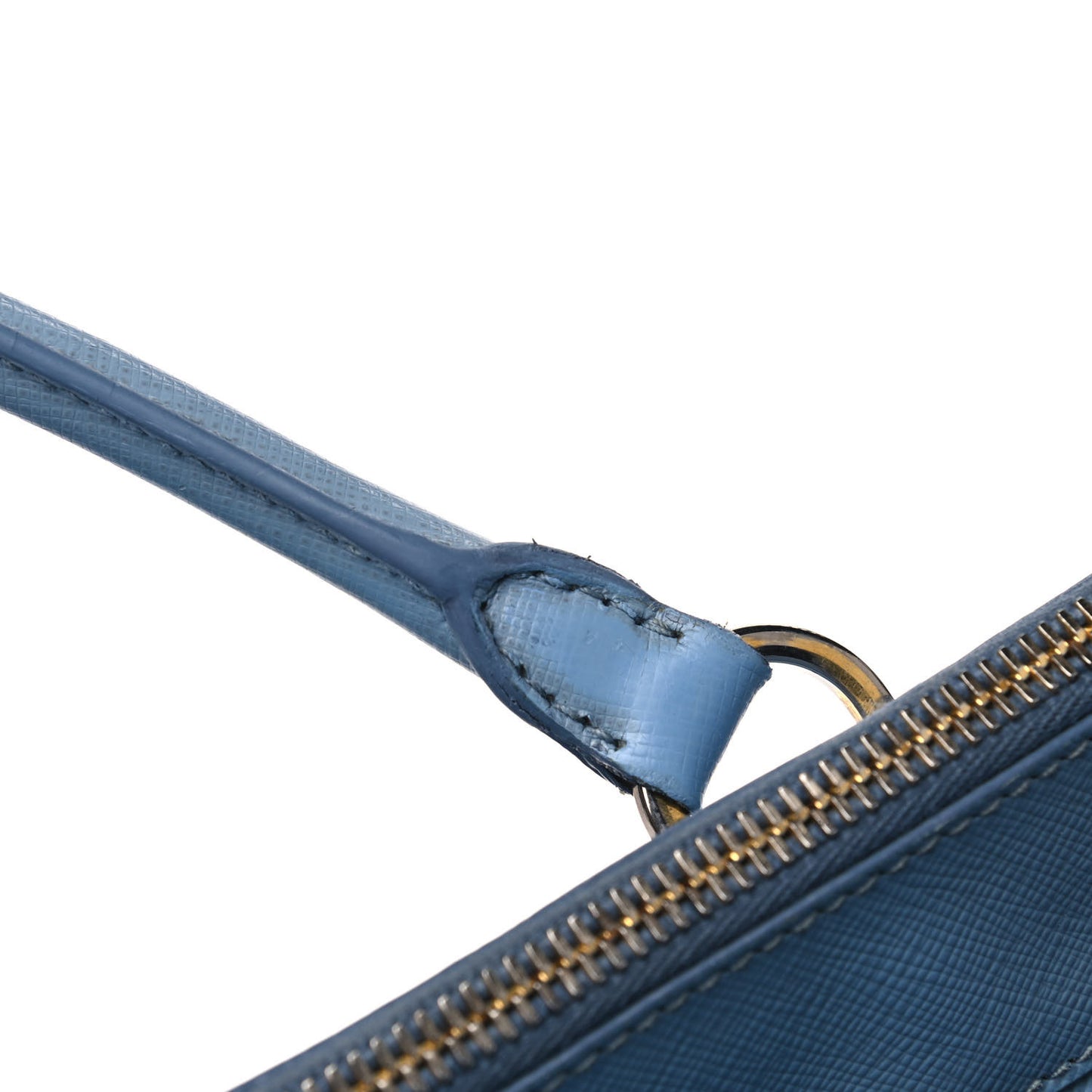 Saffiano Medium Galleria Double Zip Tote Aviazione