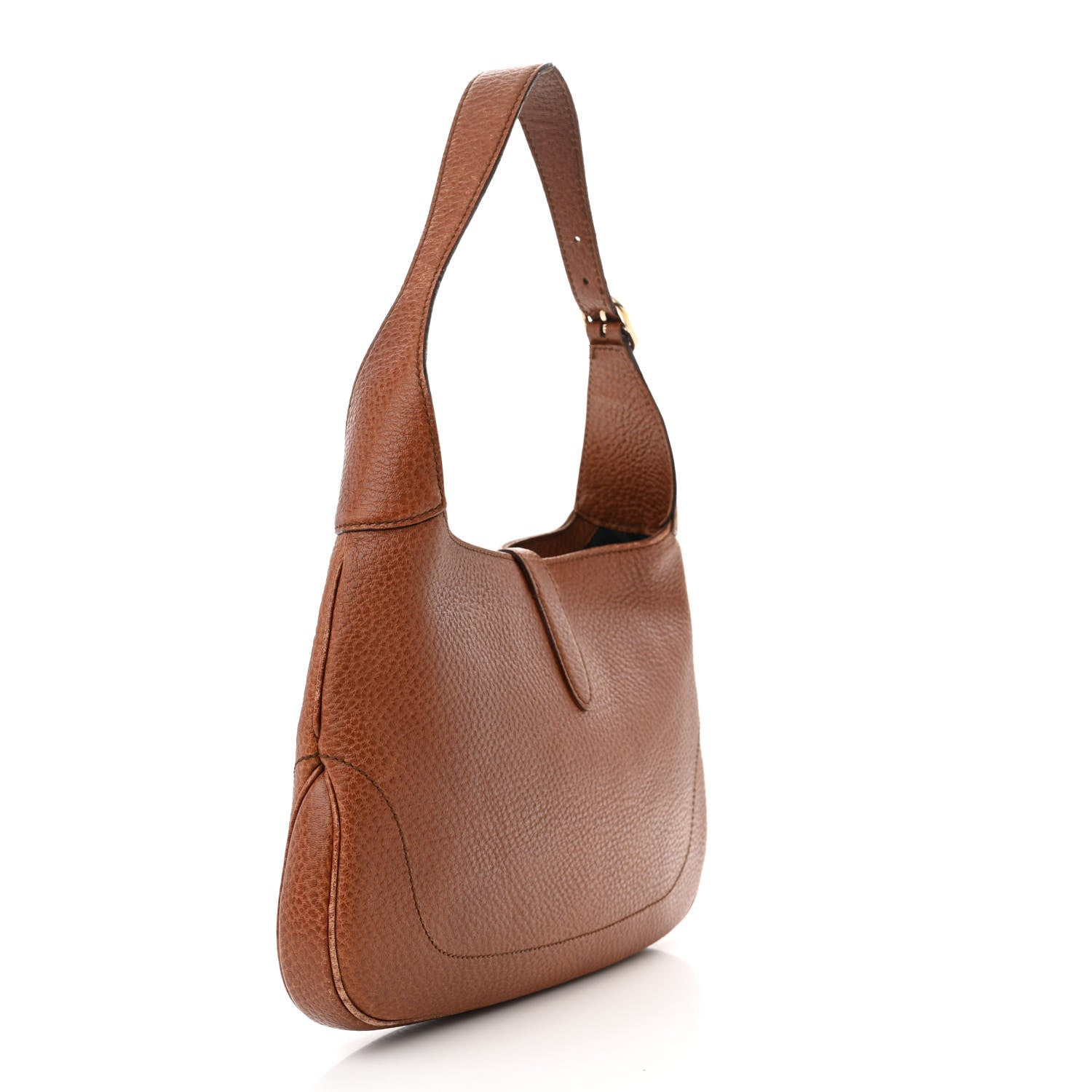 Gucci Calfskin Small Jackie O Hobo Cuir 3 of 14