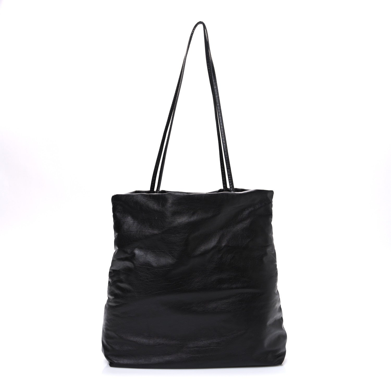 The Row Light Nappa Pim Bag Dark Brown 1 of 9