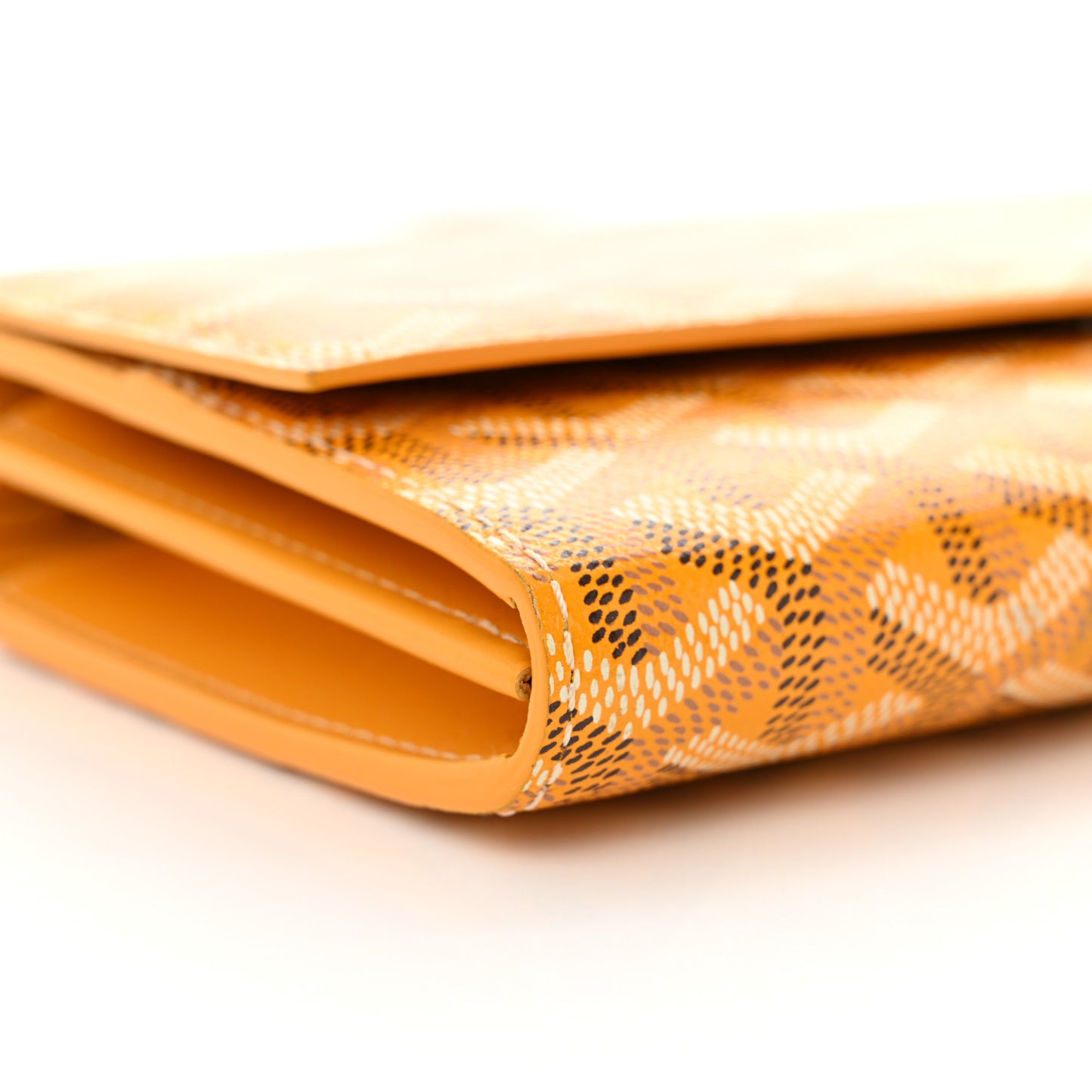 Goyardine Varenne Continental Wallet Yellow