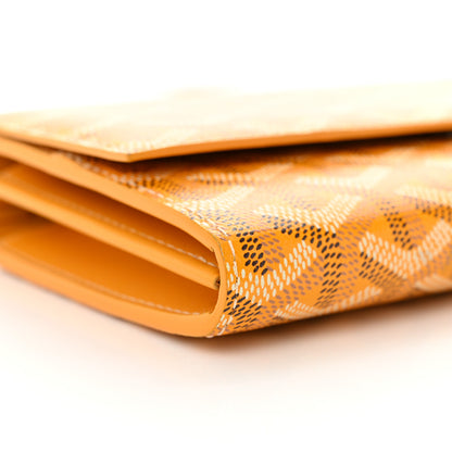 Goyard Goyardine Varenne Continental Wallet Yellow 9 of 10