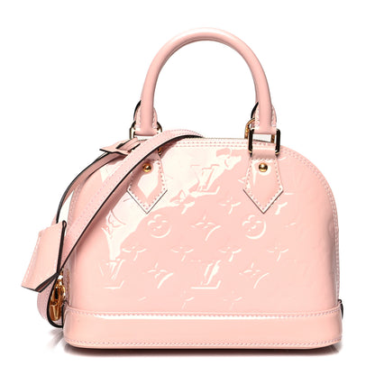 Louis Vuitton Vernis Alma BB Rose Ballerine 1 of 9
