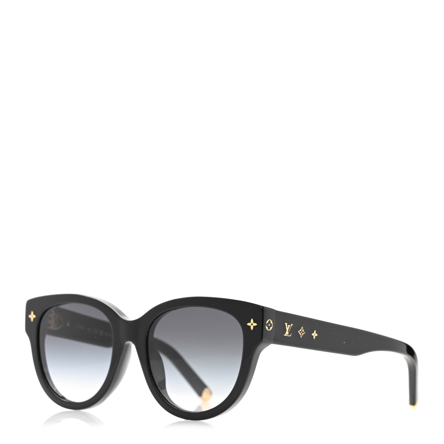 Louis Vuitton Acetate My Monogram Square Sunglasses Z1526E Black 1 of 7