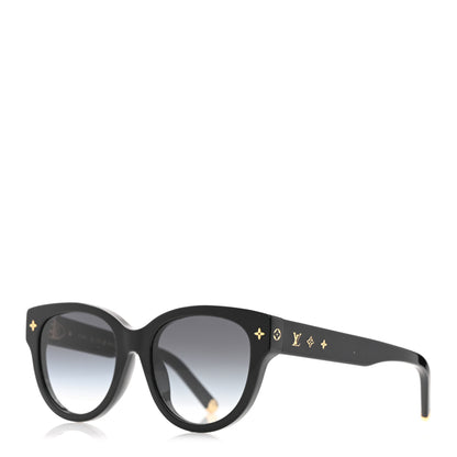 Louis Vuitton Acetate My Monogram Square Sunglasses Z1526E Black 1 of 7