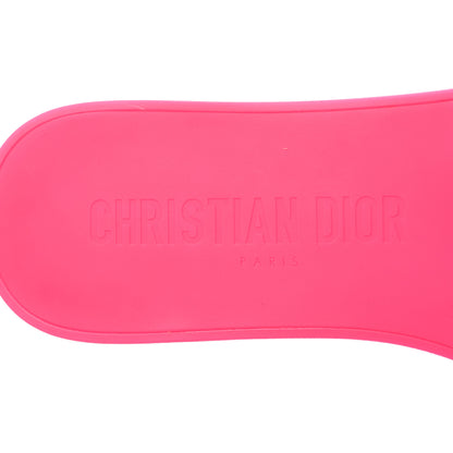 Christian Dior Technical Stretch Fabric Camouflage Dio(r)evolution Slide Sandals 39 Fuchsia Fluo 7 of 7