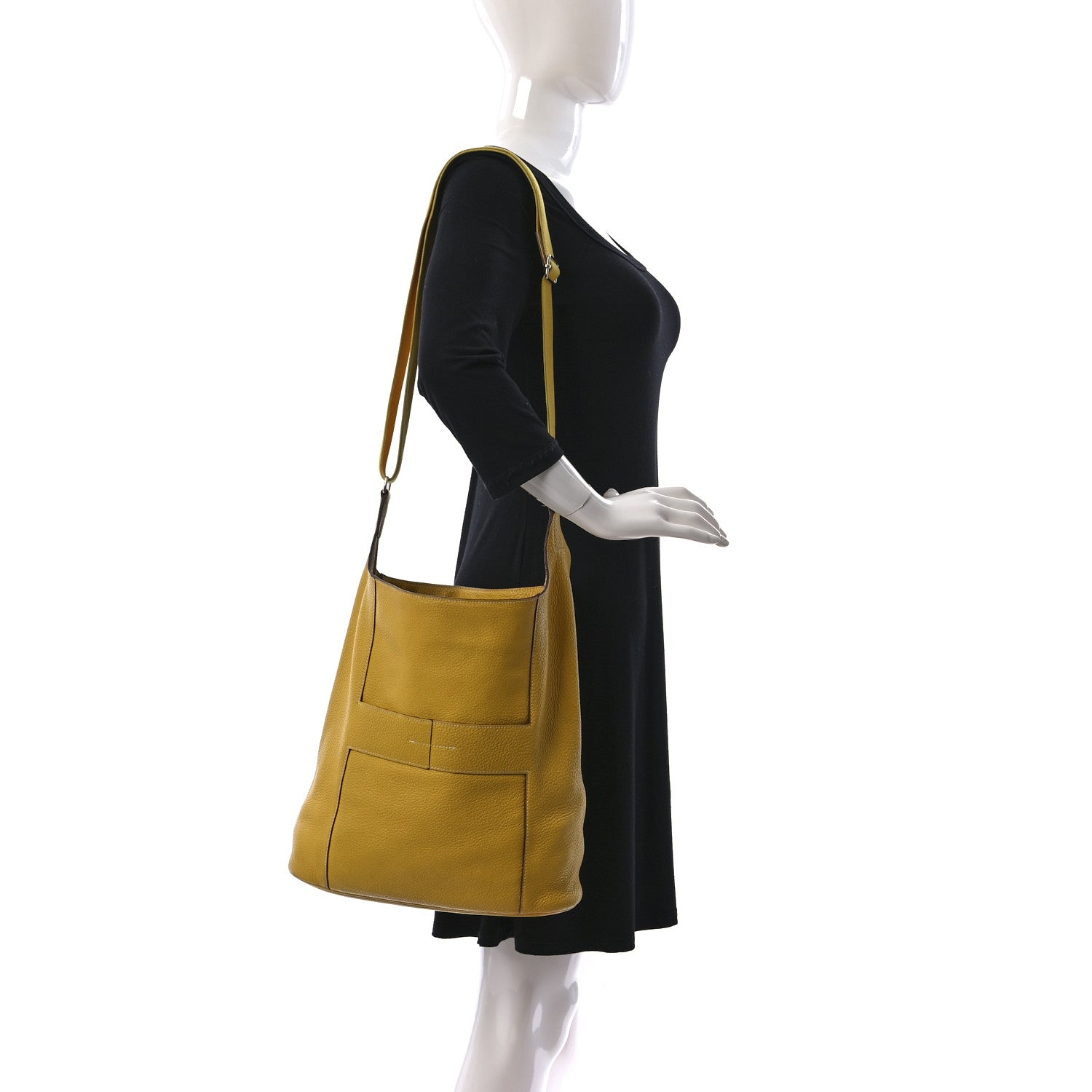 Hermes Taurillon Clemence Sac Good News GM Curry 2 of 13