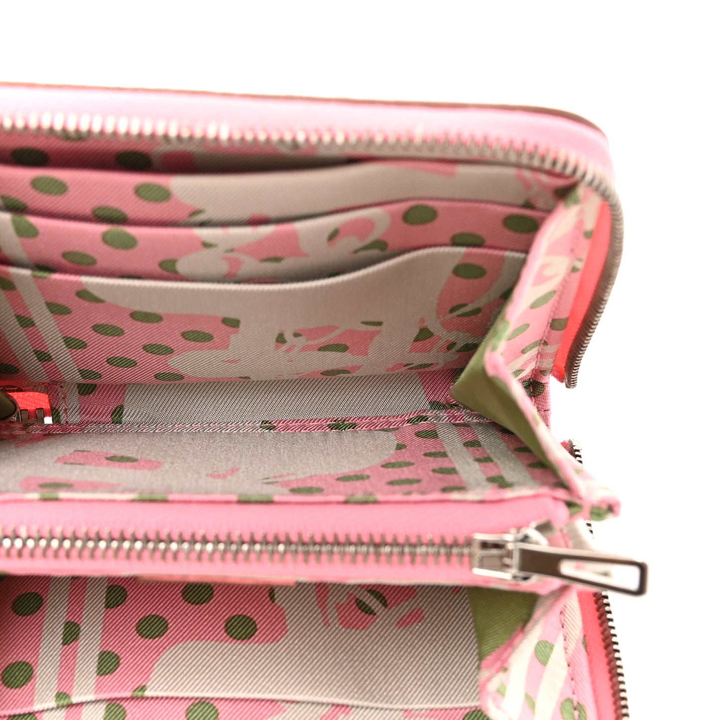 Epsom Silk'In Compact Wallet Rose Confetti
