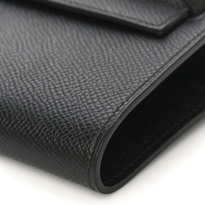 Hermes Epsom Kelly Wallet To Go Black 9 of 10