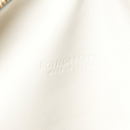 Bottega Veneta Nappa Denim Effect Intrecciato Teen Jodie Hobo Denim 6 of 11