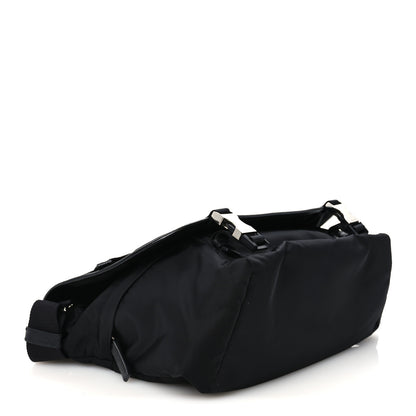 Prada Re-Nylon Saffiano Sea Beyond Messenger Shoulder Bag Black 4 of 9