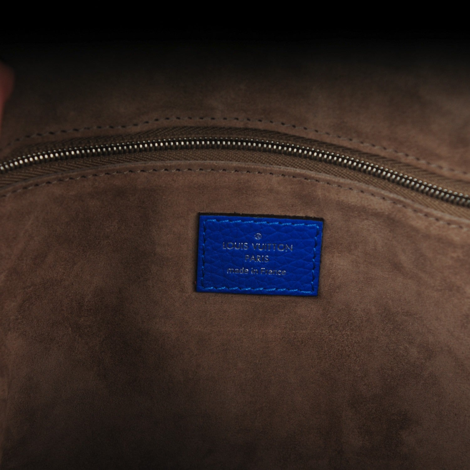 Louis Vuitton Cuir Taurillon Soft Lockit PM Outremer 6 of 9