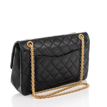 Chanel Aged Calfskin Quilted 2.55 Reissue 226 Flap Black 3 of 7