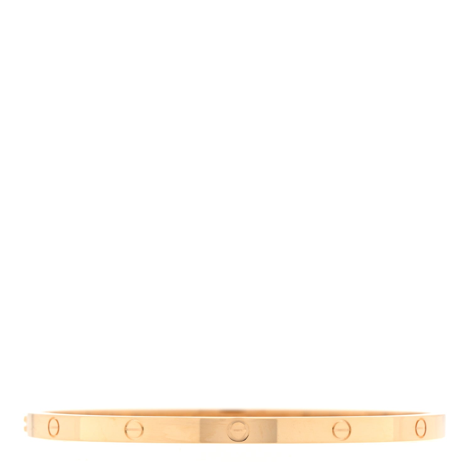 Cartier 18K Yellow Gold Small LOVE Bracelet 17 1 of 7