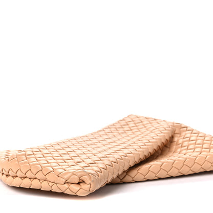 Bottega Veneta Nappa Intrecciato Crisscross Clutch Porridge 4 of 11