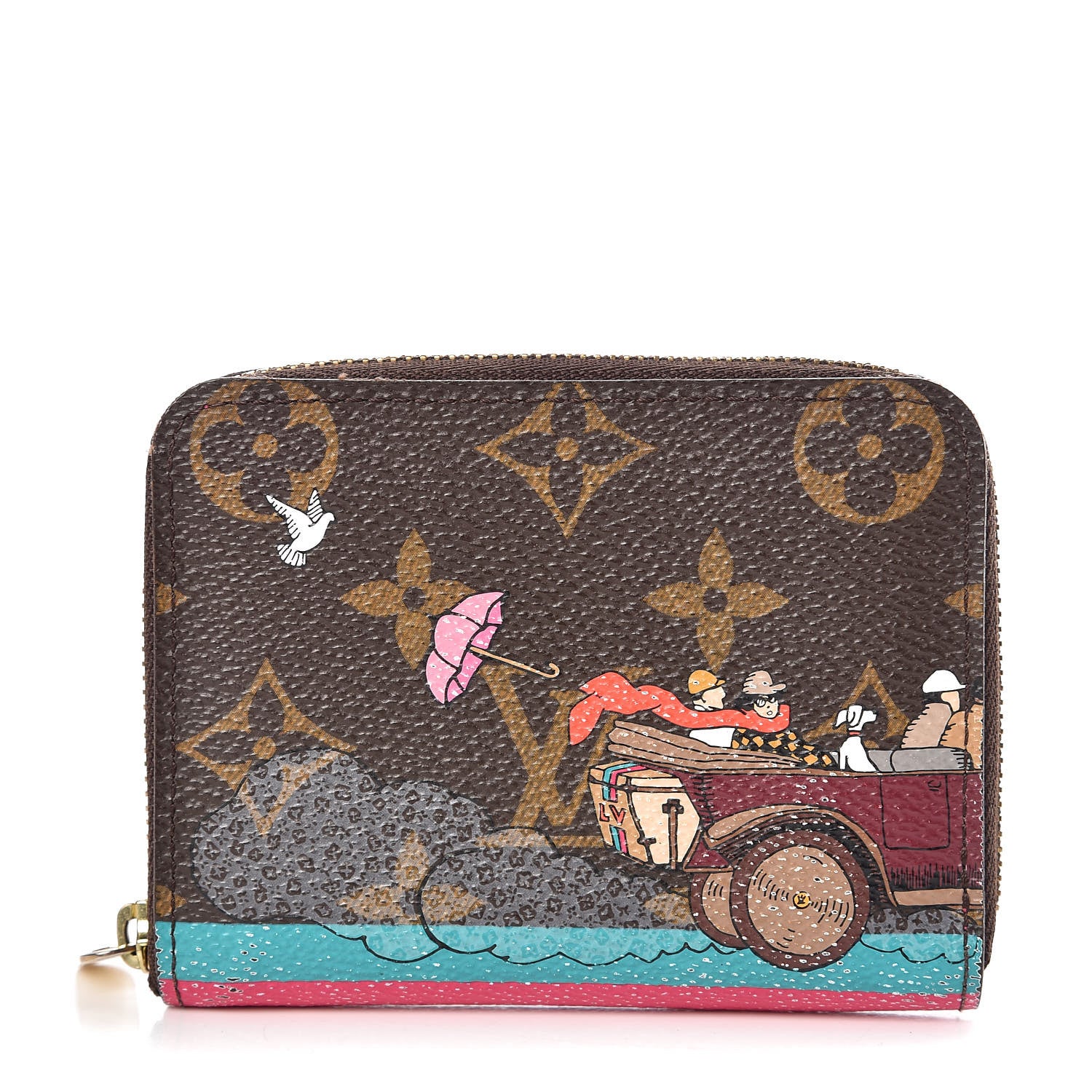 Louis Vuitton Monogram 2015 Christmas Animation Zippy Coin Purse 1 of 8