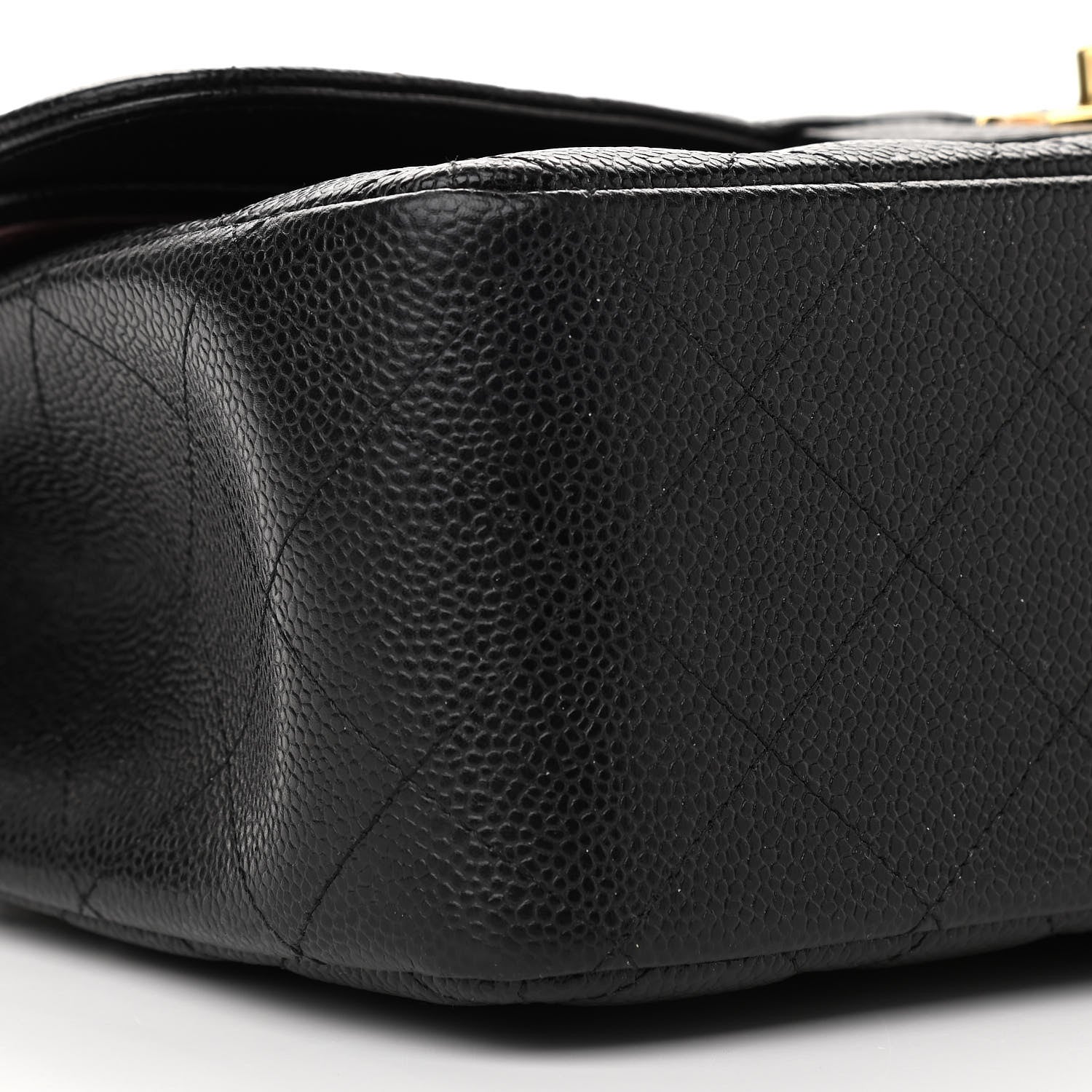 Chanel Caviar Quilted Jumbo Double Flap Black 8 of 11