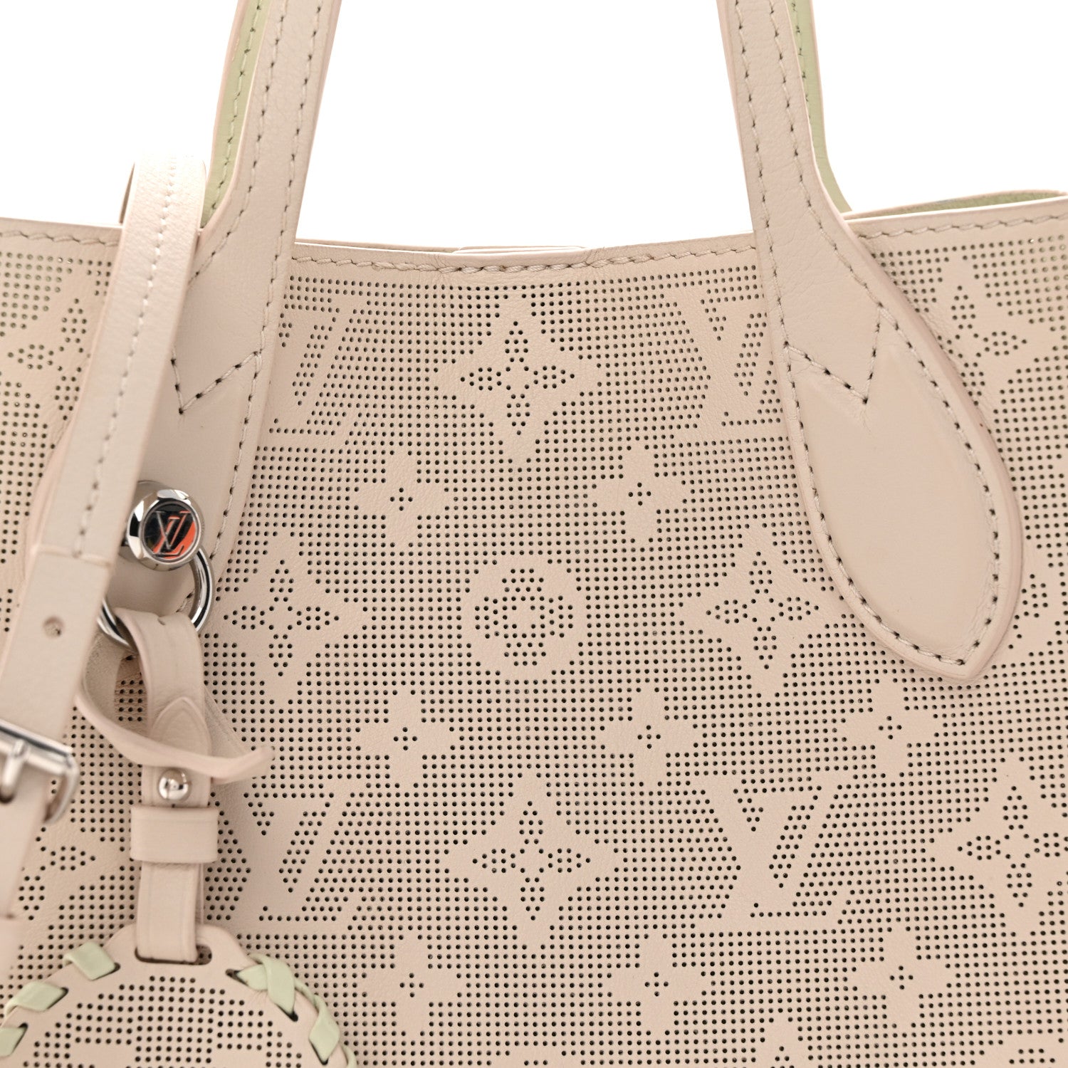 Louis Vuitton Mahina Reverse Blossom PM Quartz White 8 of 10