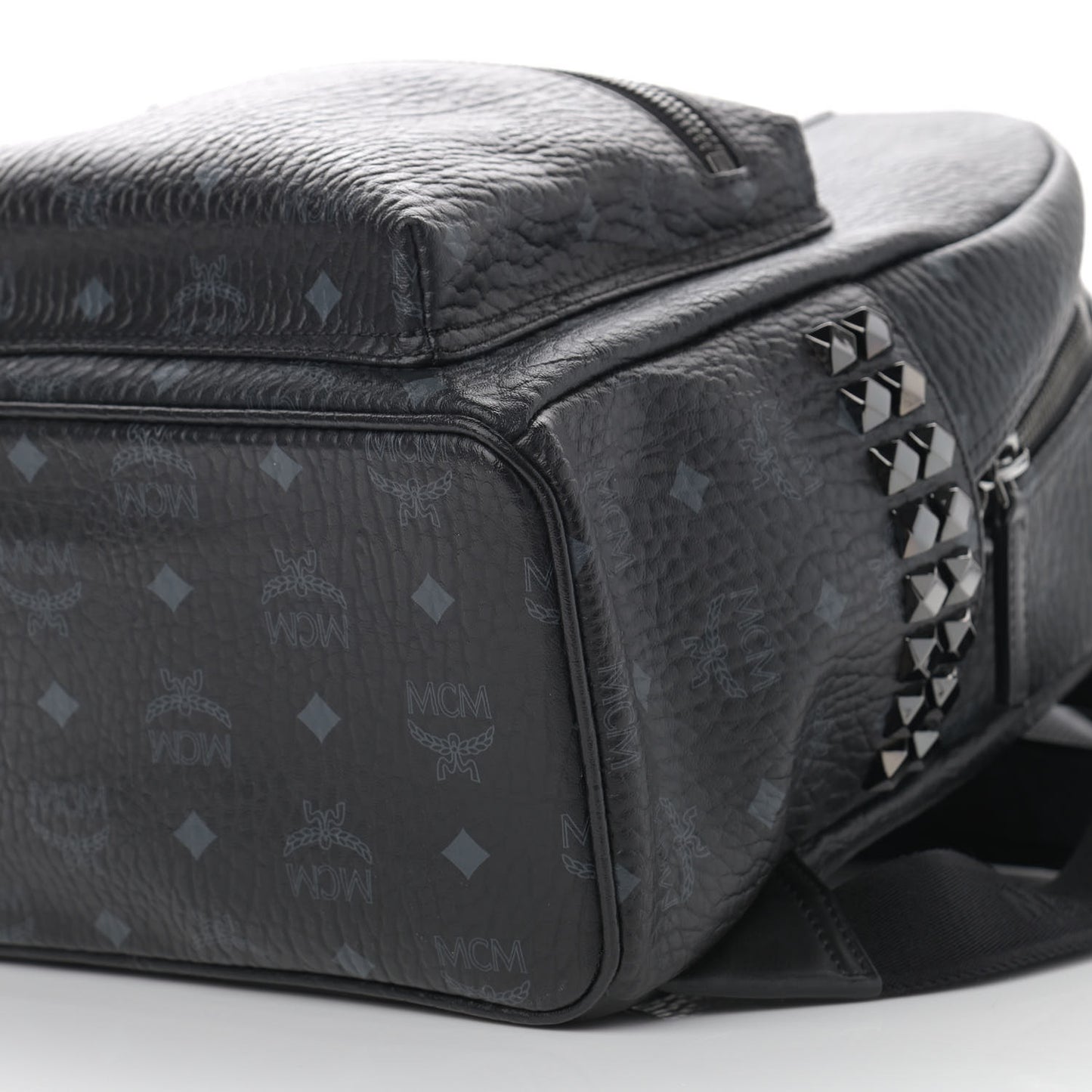 Visetos Small Side Stud Stark Backpack Black