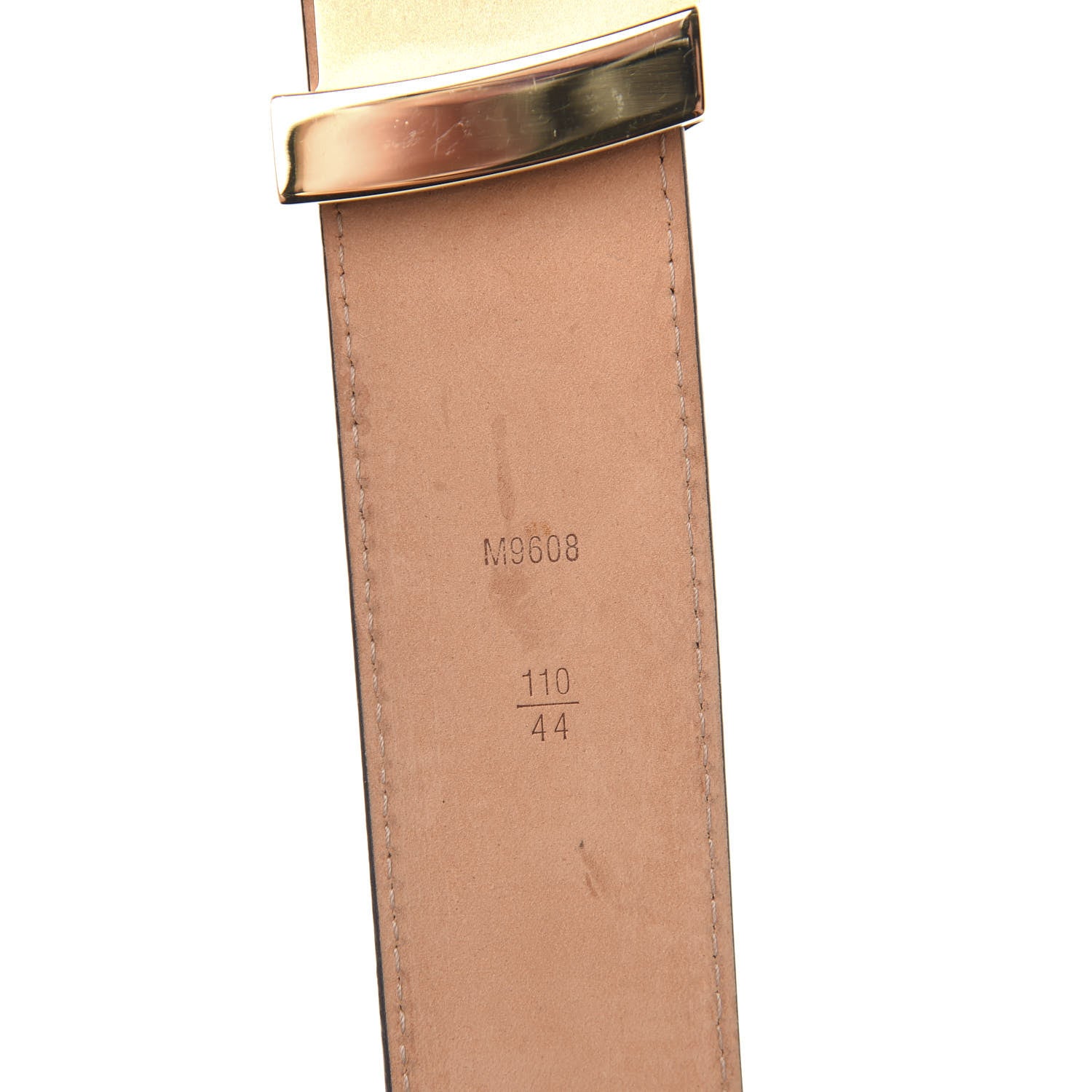 Louis Vuitton Monogram 40mm LV Initiales Belt 110 44 3 of 8