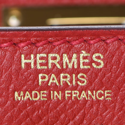 Hermes Epsom Kelly Sellier 32 Rouge Casaque 24 of 39