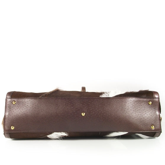 SALVATOREFERRAGAMOHorseHairShoulderBag
