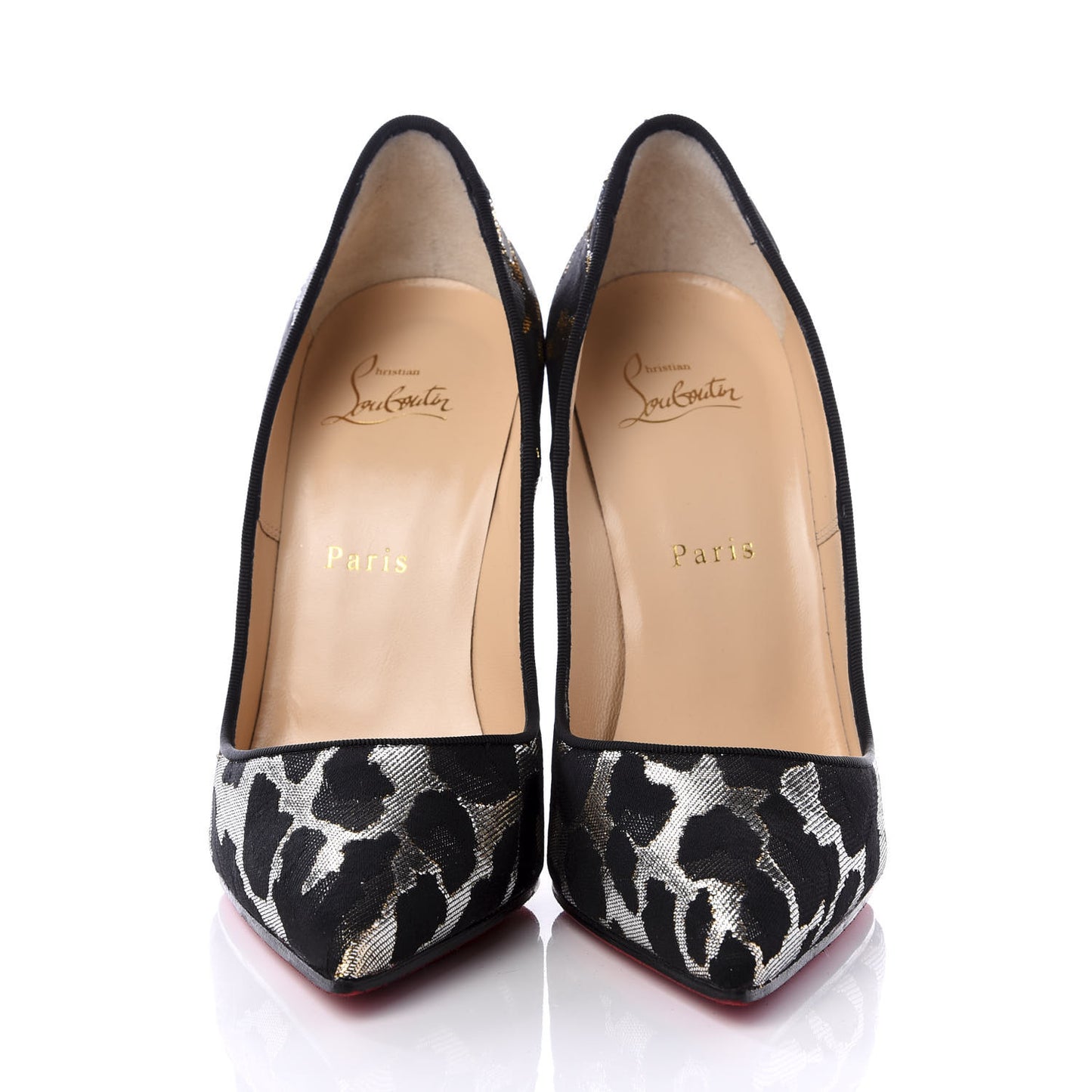 Lurex Feline So Kate 120 Pumps 38.5 Black Gold