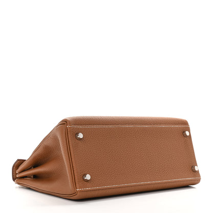 Hermes Togo Kelly Retourne 28 Gold 4 of 12