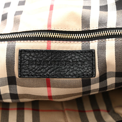 Burberry London Grainy Calfskin Greenwood Bowling Bag Black 6 of 11