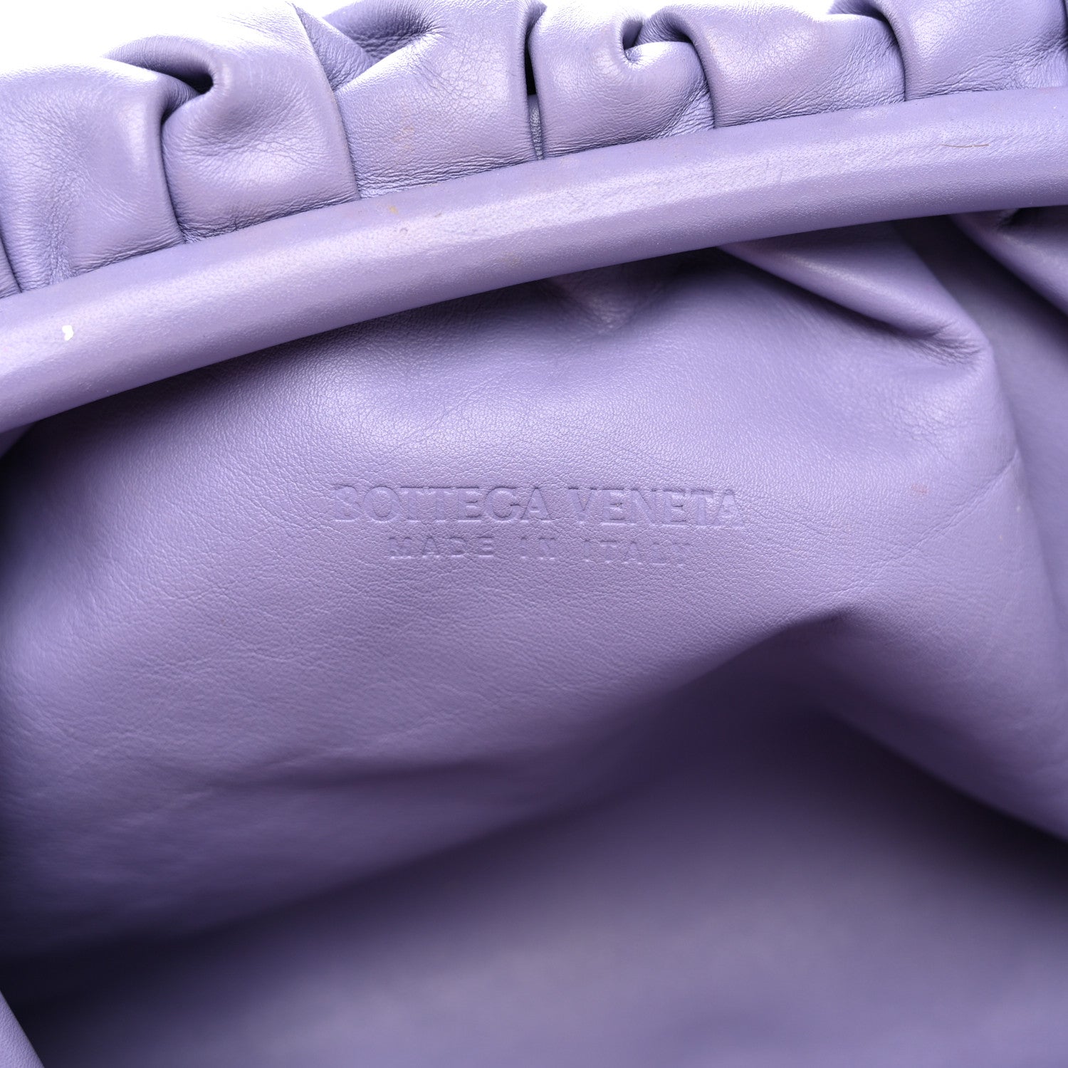 Bottega Veneta Smooth Butter Calf The Pouch Oversized Clutch Lavender 6 of 15
