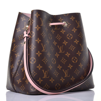 Louis Vuitton Monogram Neonoe MM Rose Poudre 3 of 8