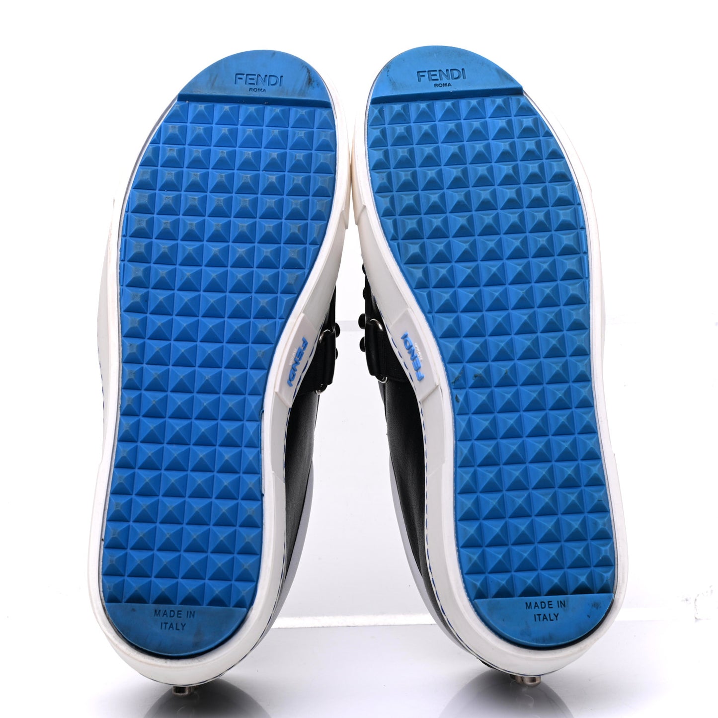 Calfskin Studded Karlito Slip On Sneaker 36 Black