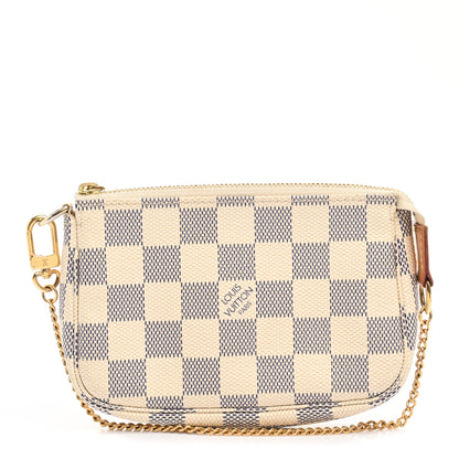 Louis Vuitton Damier Azur Mini Pochette Accessories 1 of 7