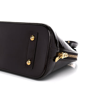 Louis Vuitton Vernis Alma BB Amarante 8 of 21