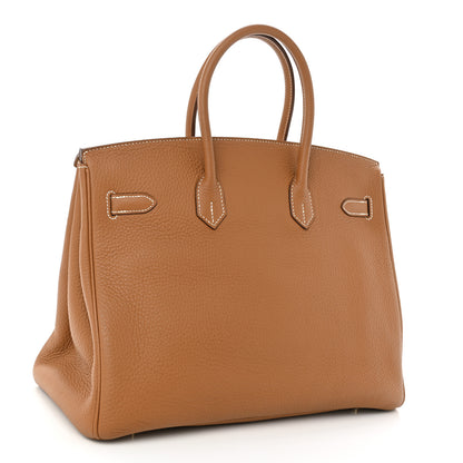 Hermes Togo Birkin 35 Gold 3 of 10