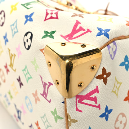 Louis Vuitton Monogram Multicolor Speedy 30 White 9 of 12
