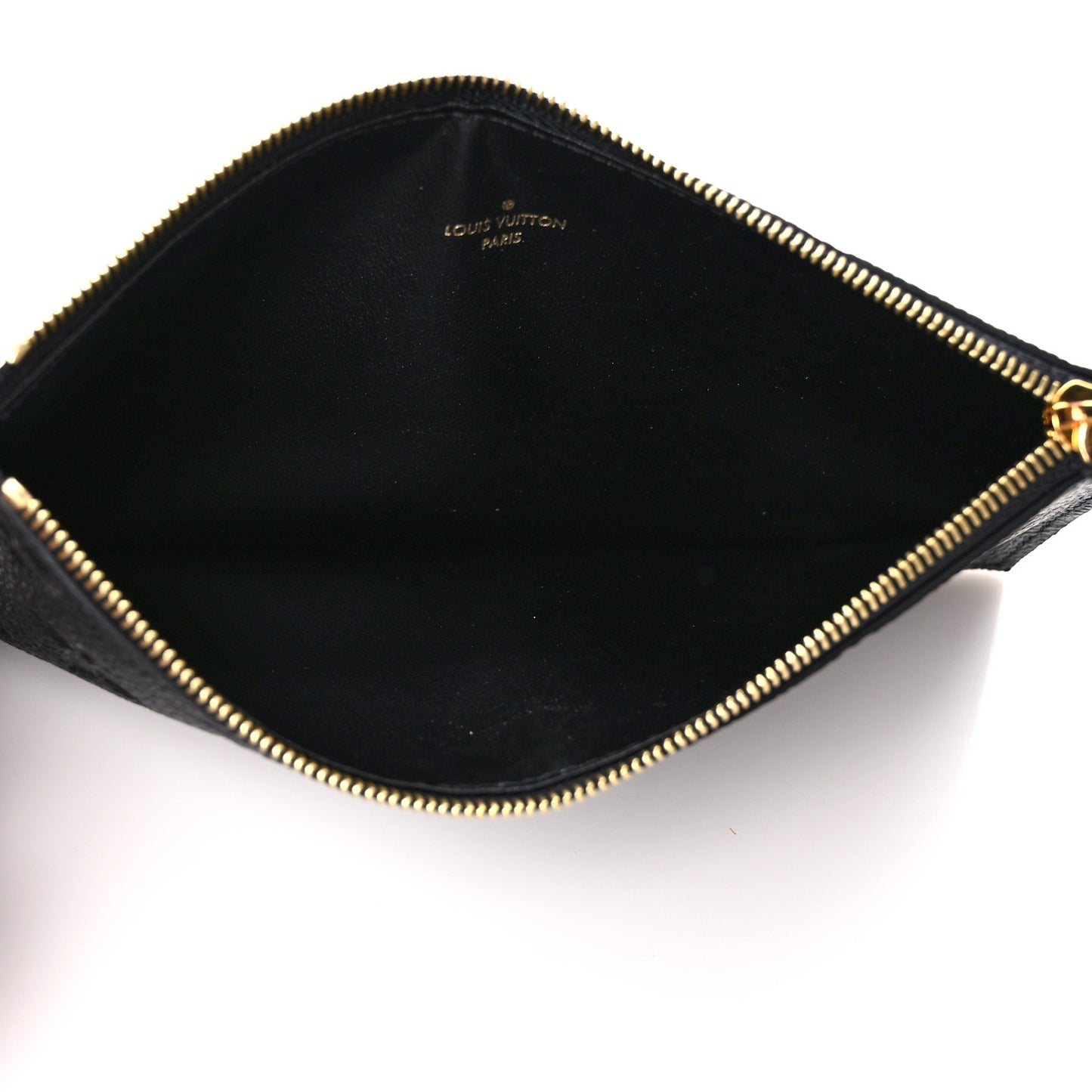 Empreinte Felicie Chain Wallet Zippered Insert Black