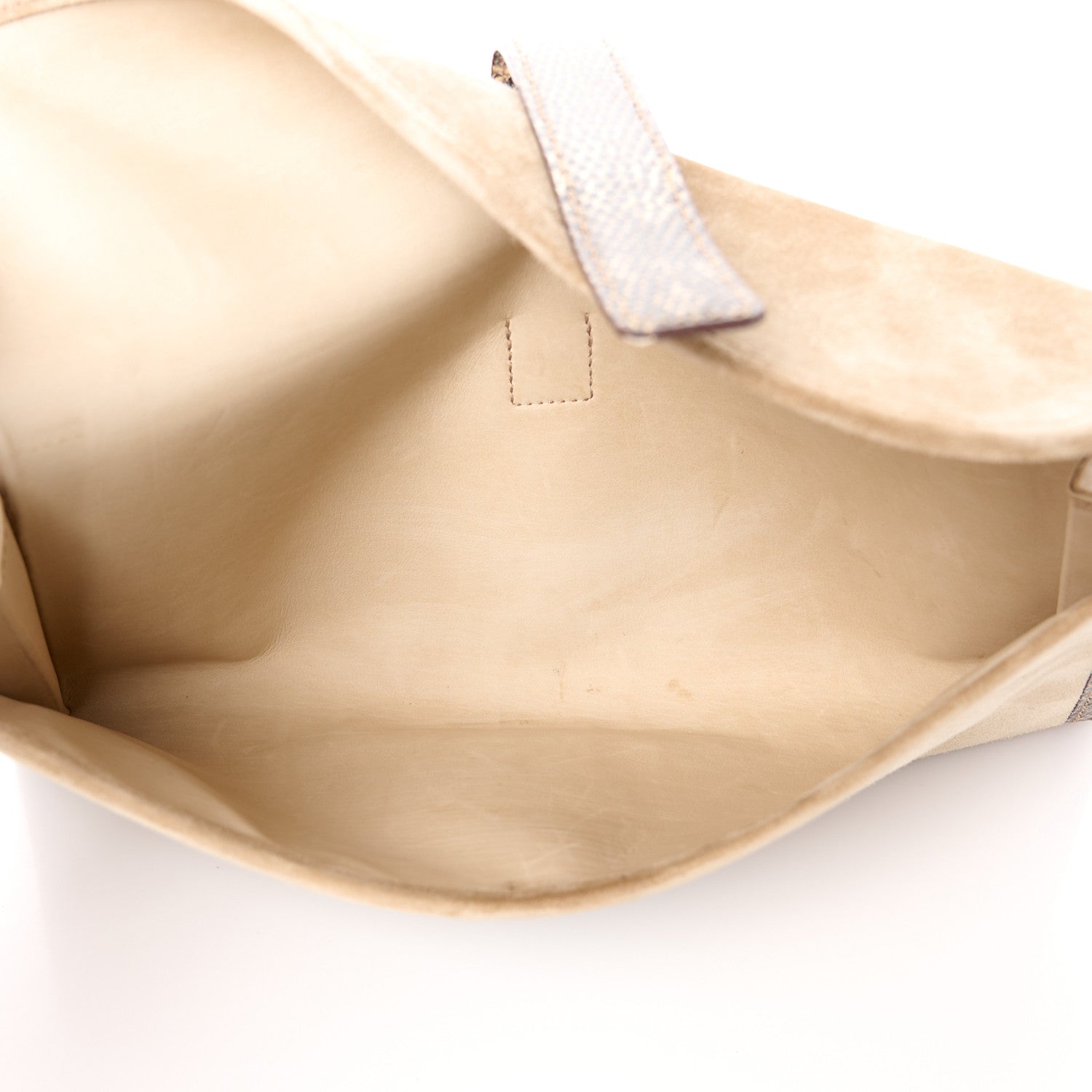 Hermes Veau Doblis Lizard Jige Elan 29 Clutch Tabac Camel Ombre 5 of 12