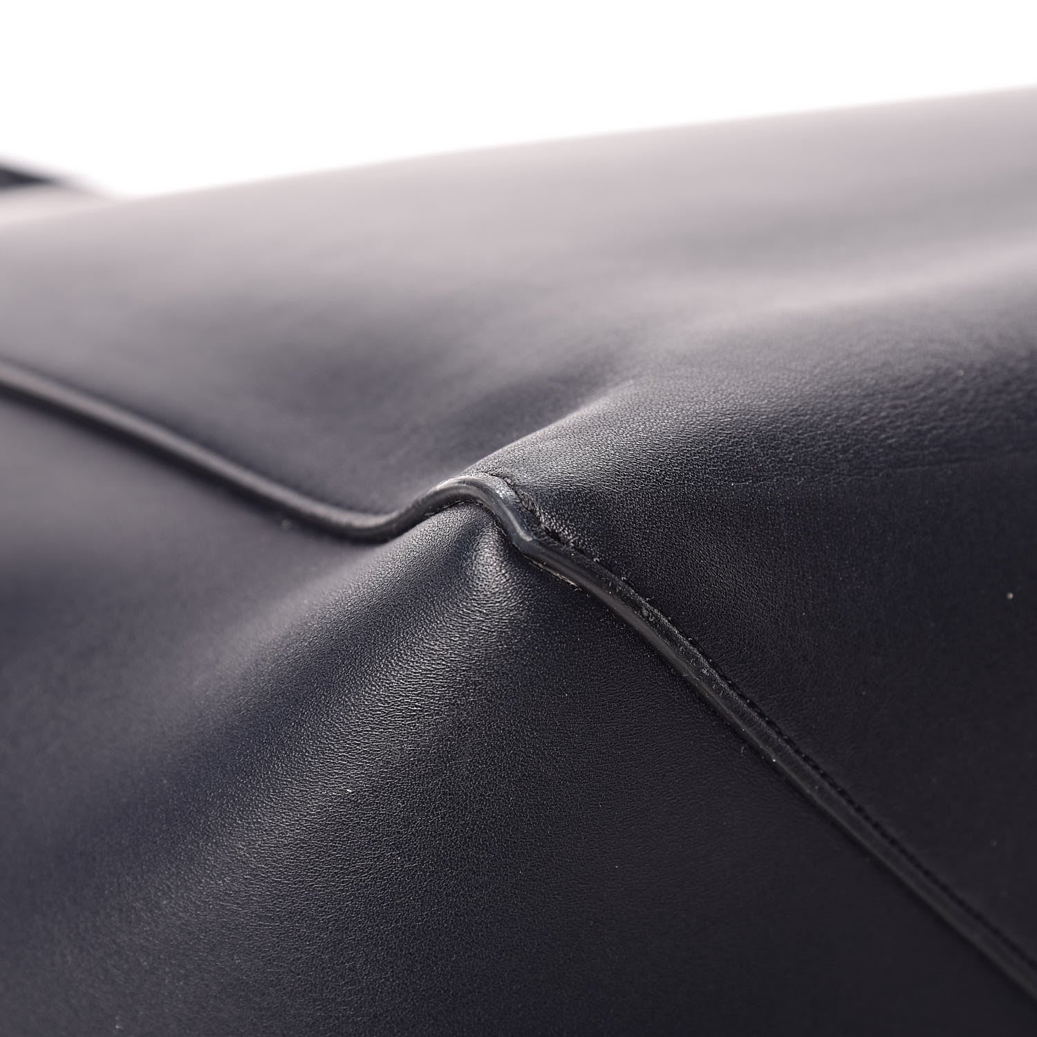 Celine Smooth Calfskin Small Tassel Cabas Phantom Navy Blue 15 of 17
