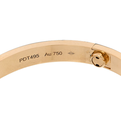 Cartier 18K Yellow Gold LOVE Bracelet 17 7 of 9