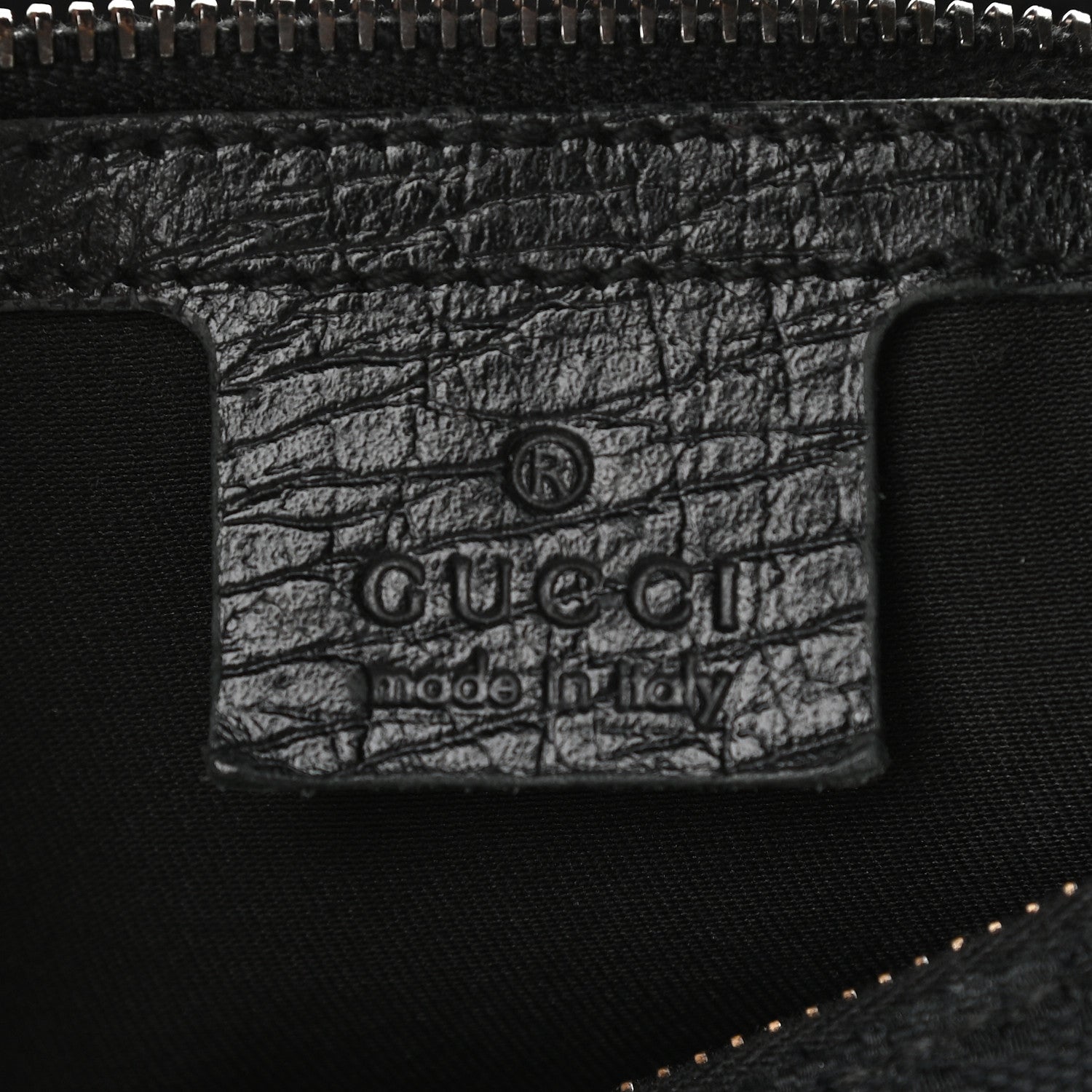 Gucci Monogram Medium Horsebit Chain Hobo Black 6 of 13