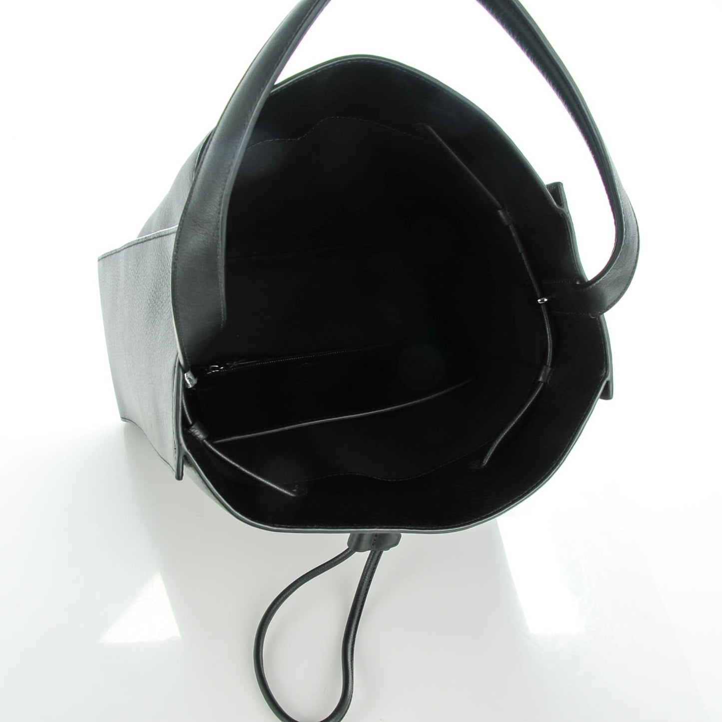 3.1 Calfskin Large Soleil Bucket Bag Black