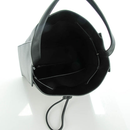 3.1 Phillip Lim 3.1 Calfskin Large Soleil Bucket Bag Black 7 of 7