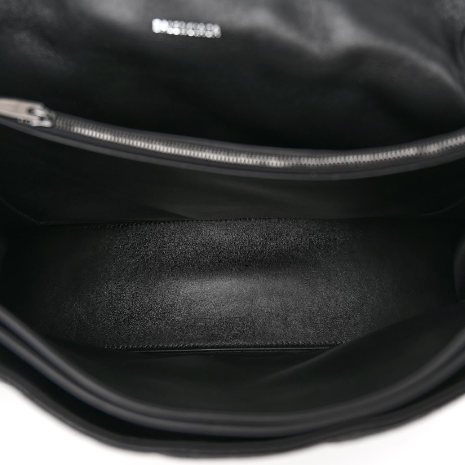 Balenciaga Crushed Calfskin Quilted Matte Black Hardware Large Crush Chain Bag Black 5 of 9