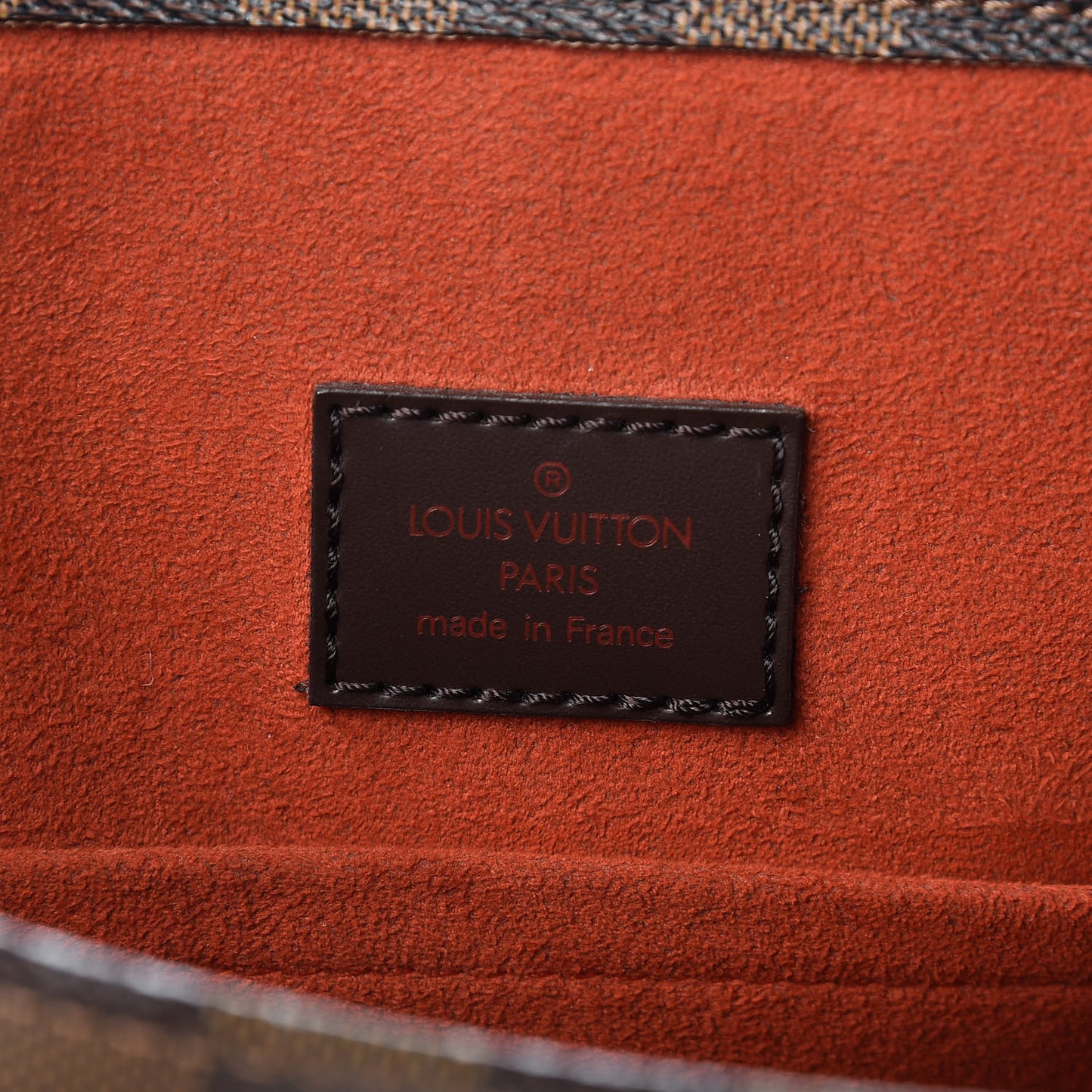 Damier Ebene Sac Plat