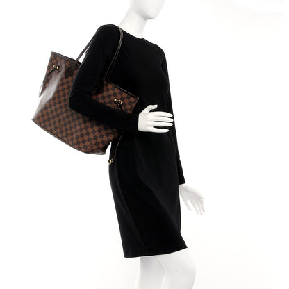 Louis Vuitton Damier Ebene Neverfull MM 2 of 16