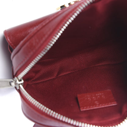 Gucci Fluffy Calfskin Mini Morpheus Belt Bag Red 5 of 11