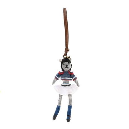 Miu Miu Technical Yarn Trick Bag Charm 1 of 5
